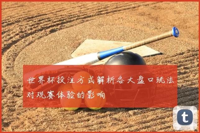 世界杯投注方式解析各大盘口玩法对观赛体验的影响